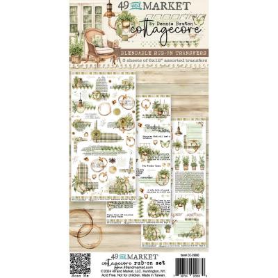 49 and Market Cottagecore - Rub-On Transfer